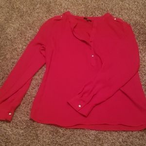 The Limited Red Blouse